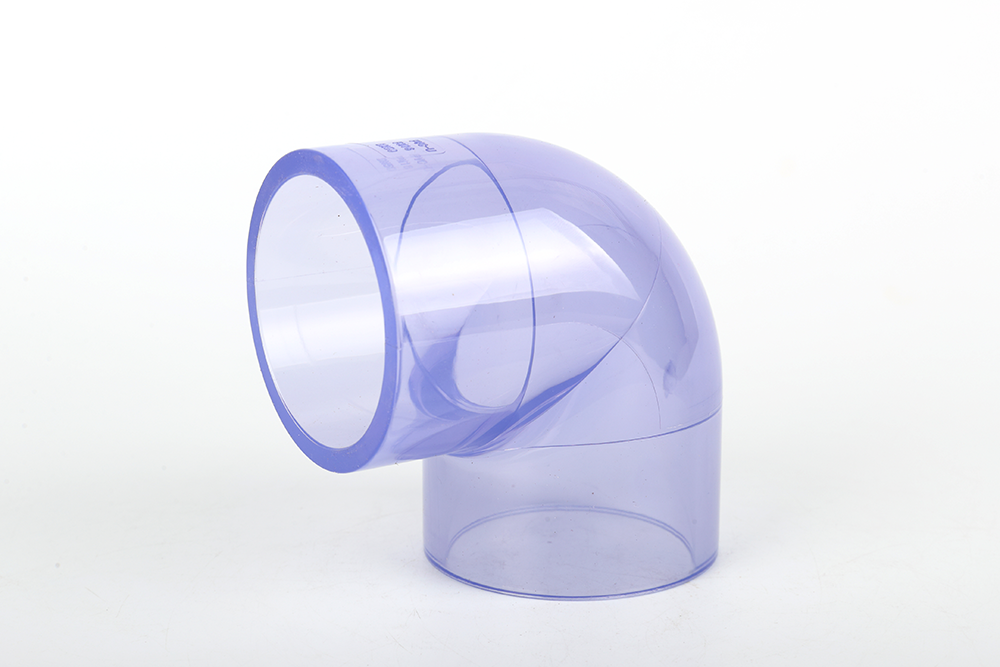 罗定透明 90 度弯头